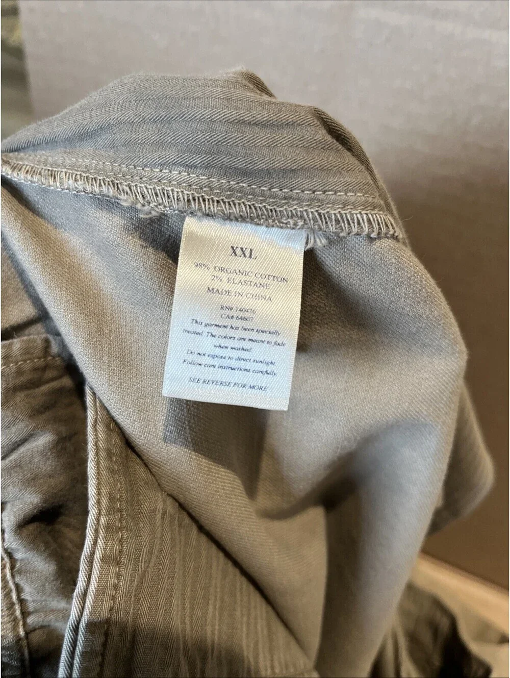 Faherty Mens Essential Drawstring Shorts Elastic Waist 6.5 ” Inseam Size XXL NWT